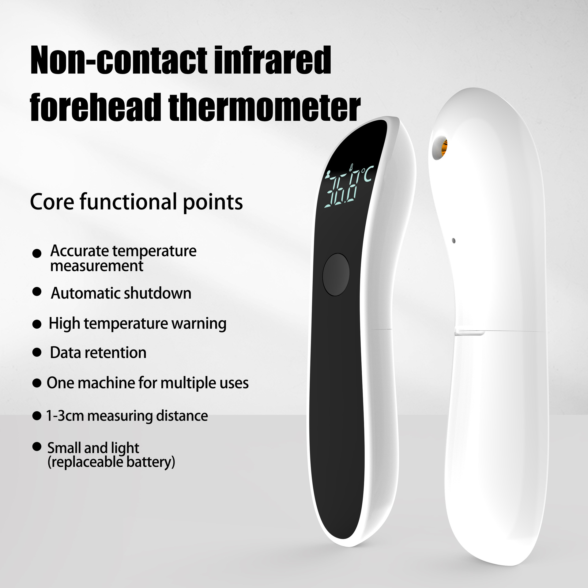 Industrial Laser Thermometer - Infrared Fever Thermometer Medical Household Digital