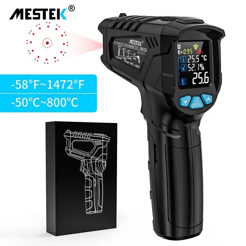 Industrial Thermometer  IR01D  - Industrial Laser Thermometer recension och pris