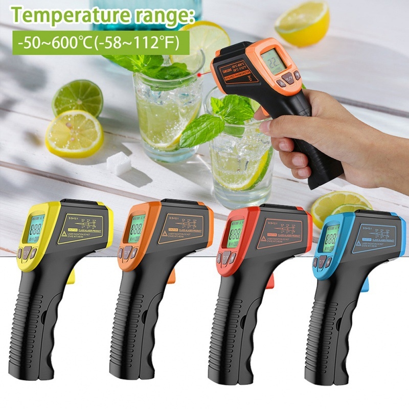 Industrial Non-Contact Infrare - Industrial Laser Temperature Gun recension och pris