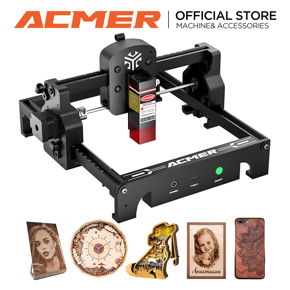 ACMER S1 Laser Engraving 6W/3. - Industrial Handheld Laser Engraver recension och pris