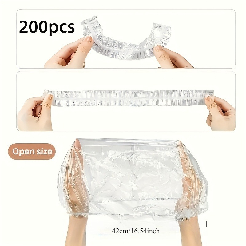 200pcs Disposable Plastic Shoe - Dust Shoe Cnc recension och pris