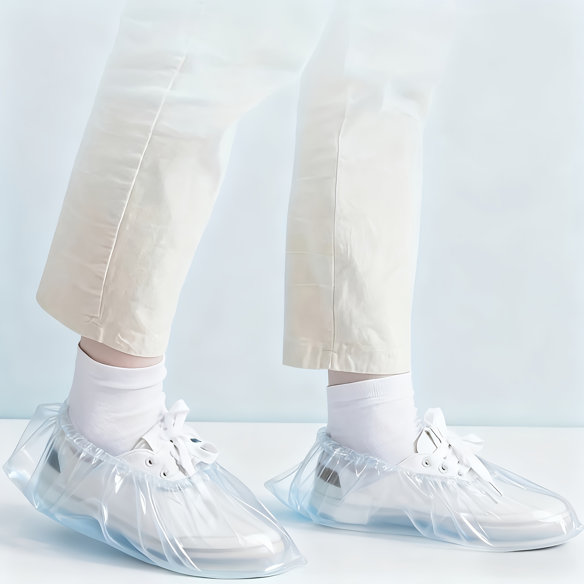 200pcs Disposable Plastic Shoe - Dust Shoe Cnc recension och pris