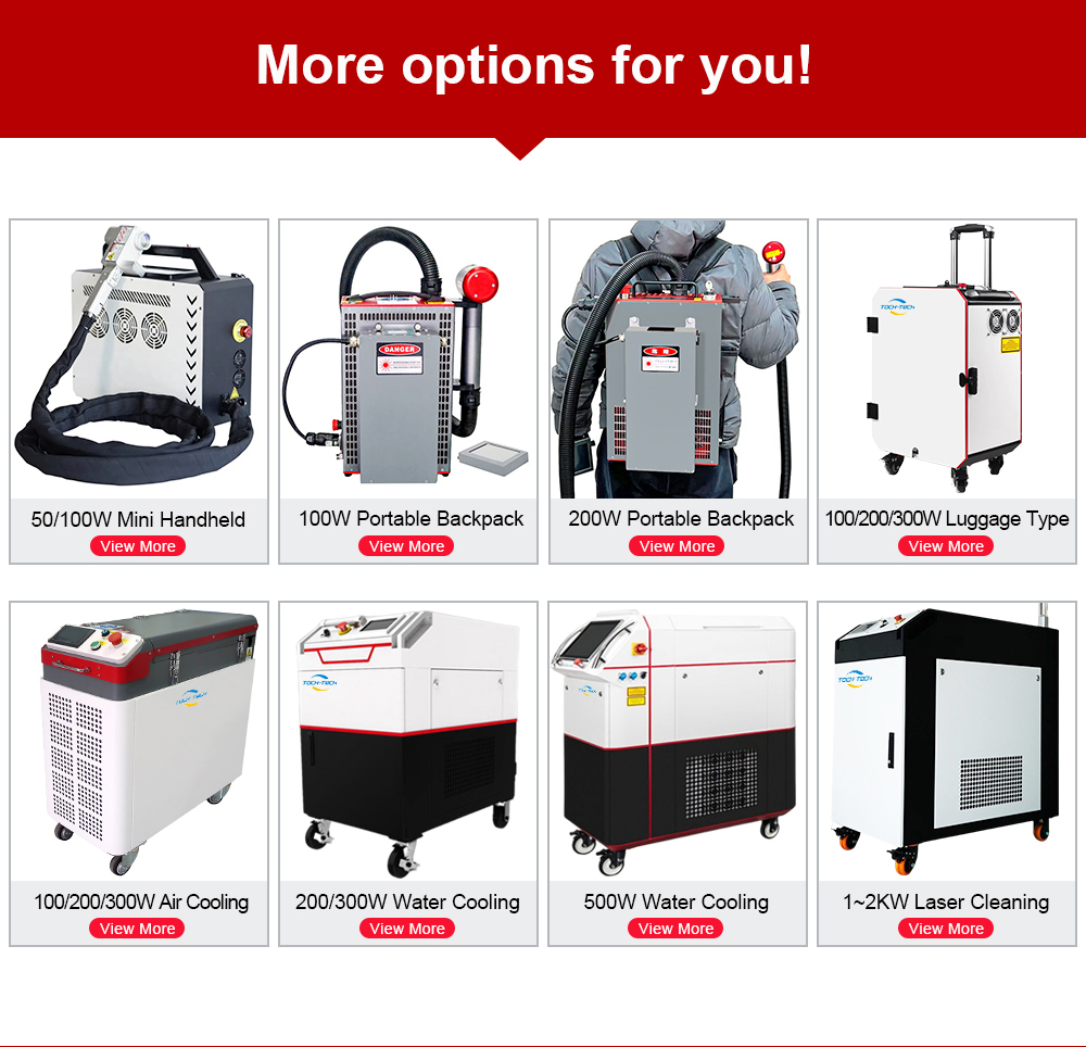High Quality Industrial 200w 3 - Industrial Laser Rust Remover recension och pris