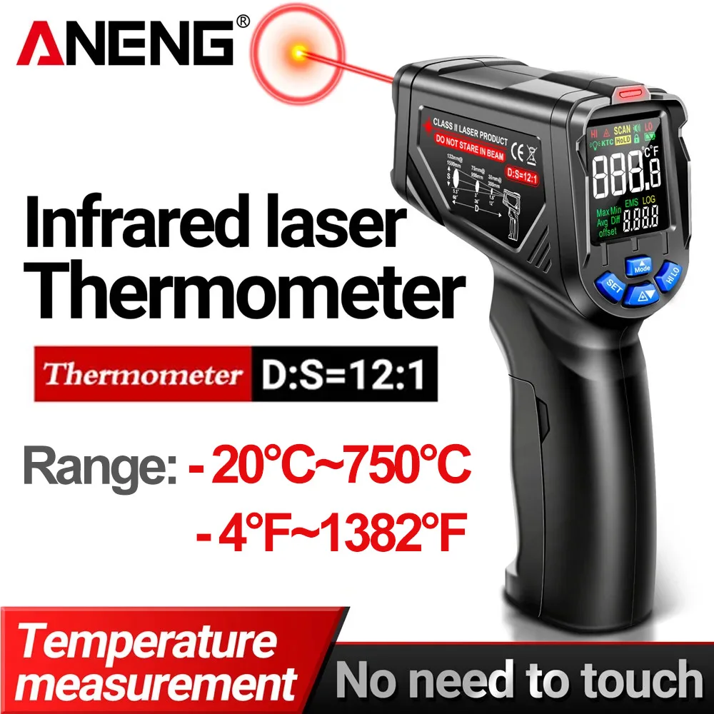 ANENG TH06 Infrared Laser Ther - Industrial Laser Temperature Gun recension och pris