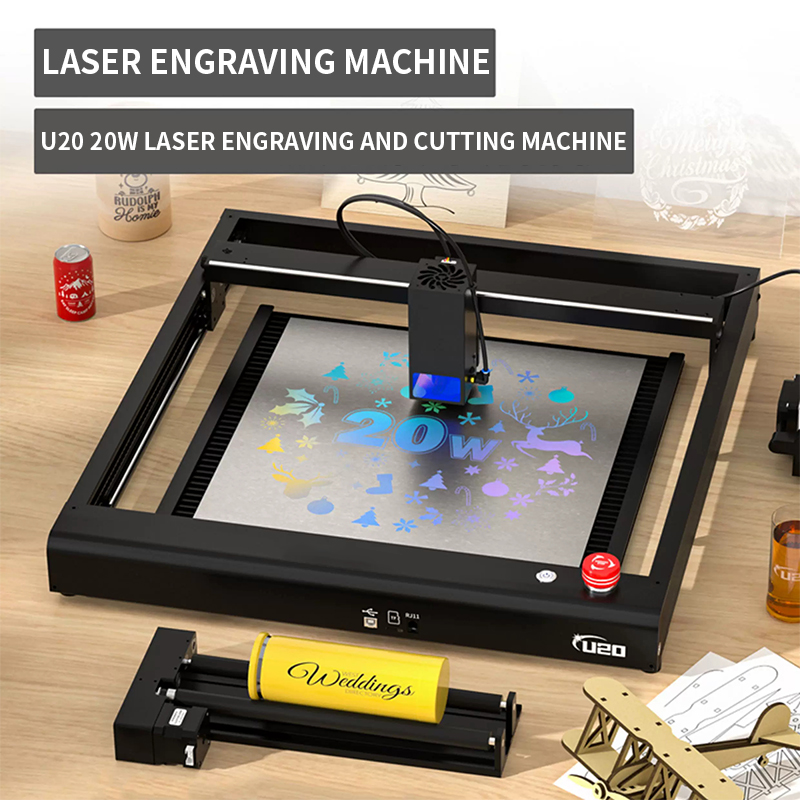 20W Laser Engraver  U20 Laser  - Air Assist Pump Laser recension och pris