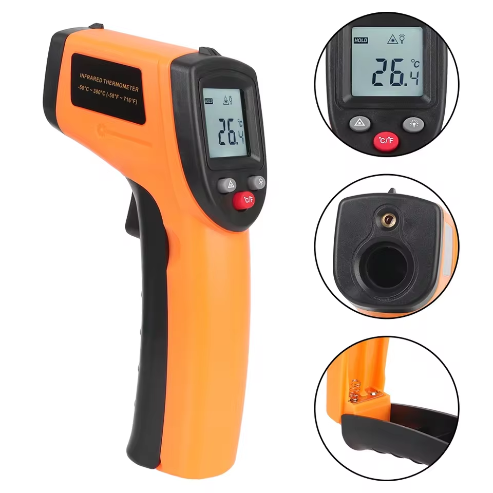 New T600 T600A Digital Infrare - Industrial Laser Temperature Gun recension och pris