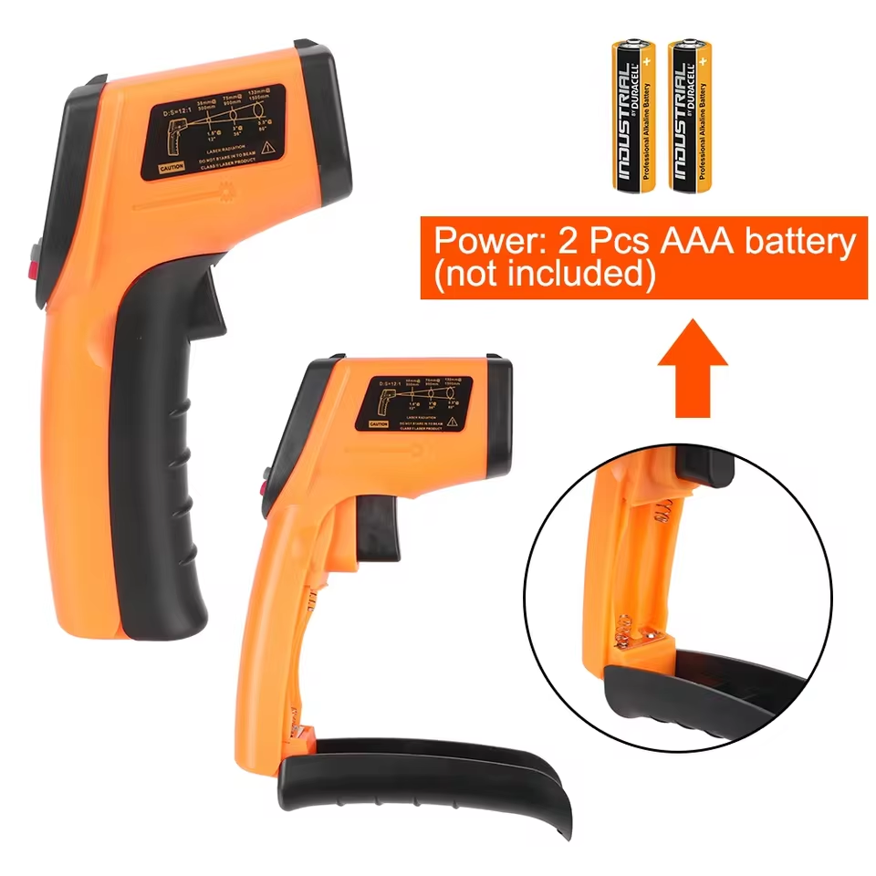 New T600 T600A Digital Infrare - Industrial Laser Temperature Gun recension och pris