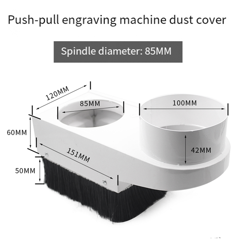 CNC Router Dust Collector Shoe - Dust Shoe Cnc recension och pris
