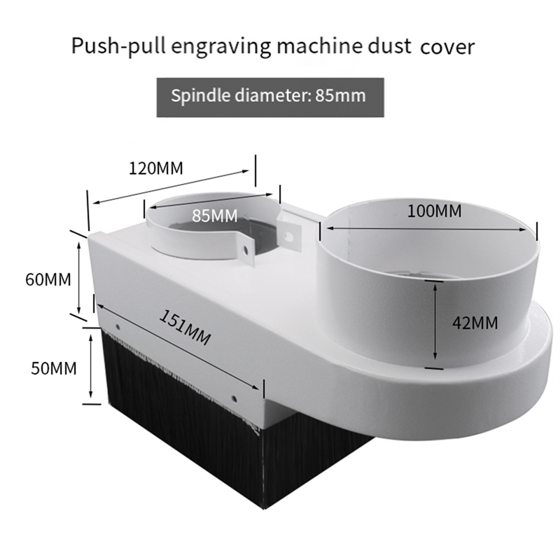 CNC Router Dust Collector Shoe - Dust Shoe Cnc recension och pris