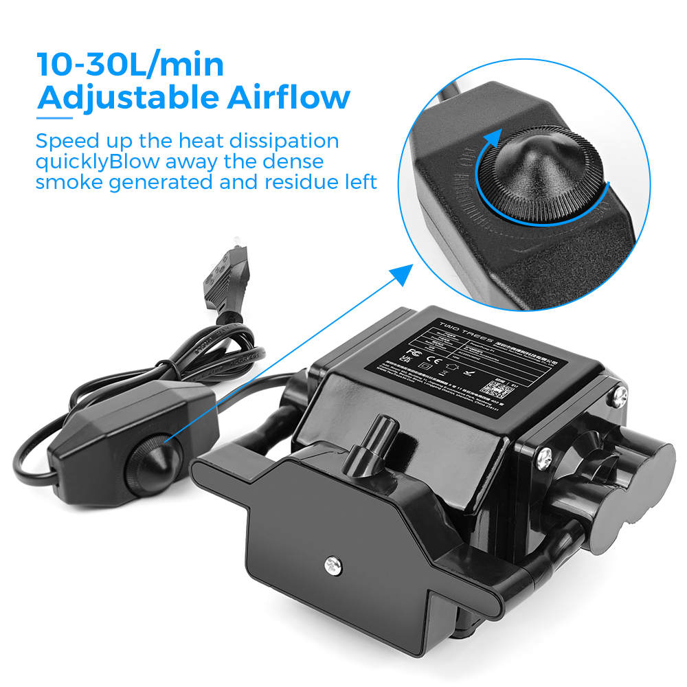 TwoTrees 30L/Min Laser Air Ass - Air Assist Pump Laser recension och pris