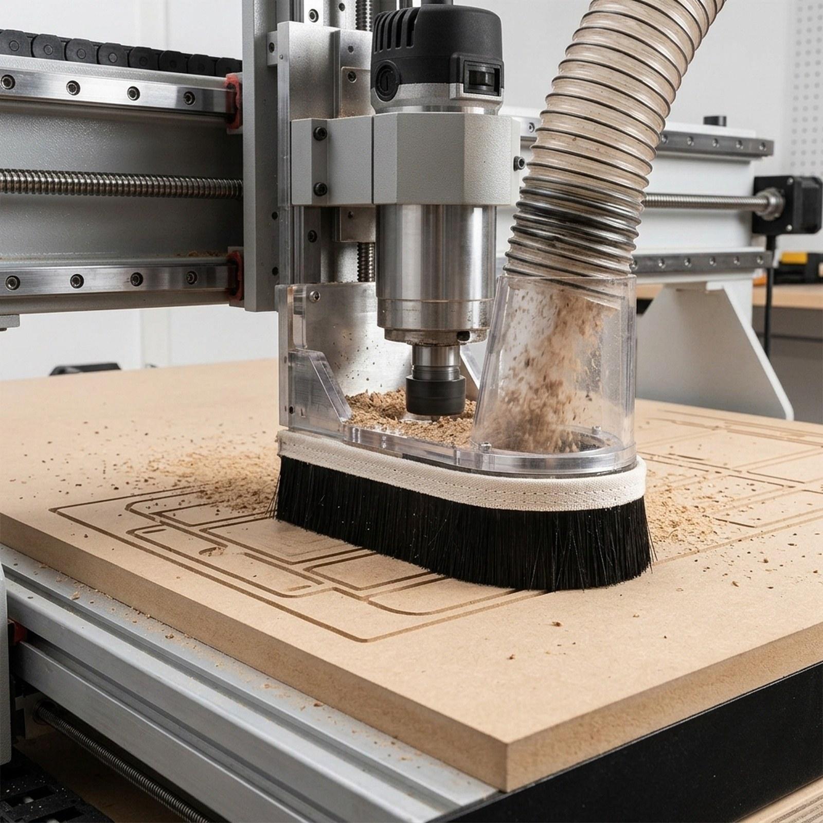 CNC Vacuum Brush Replace for R - Dust Shoe Cnc recension och pris