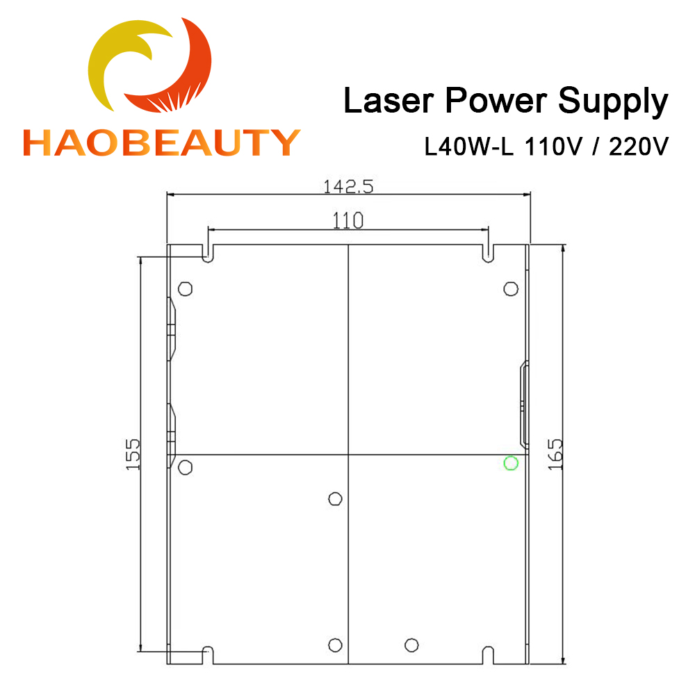 HAOBEAUTY MYJG-40 CO2 Laser Po - Industrial Laser Cutter recension och pris