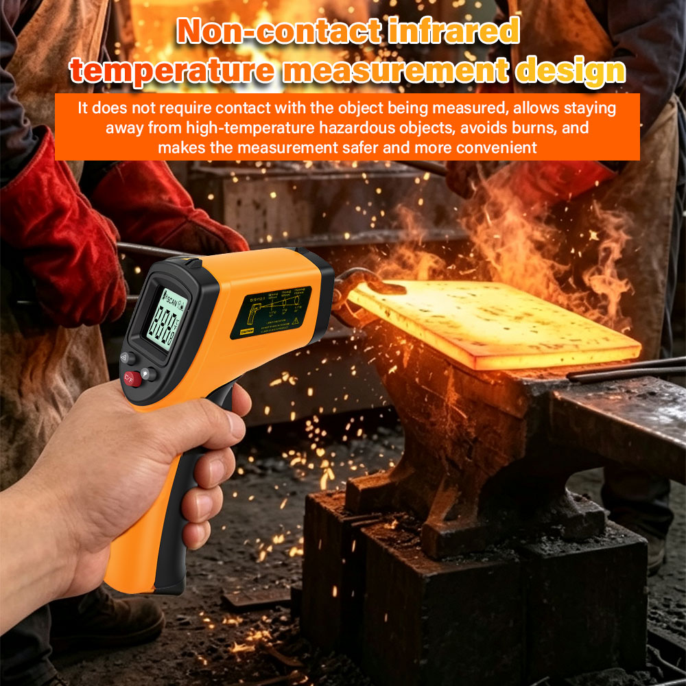 Digital Infrared Thermometer N - Industrial Laser Thermometer recension och pris
