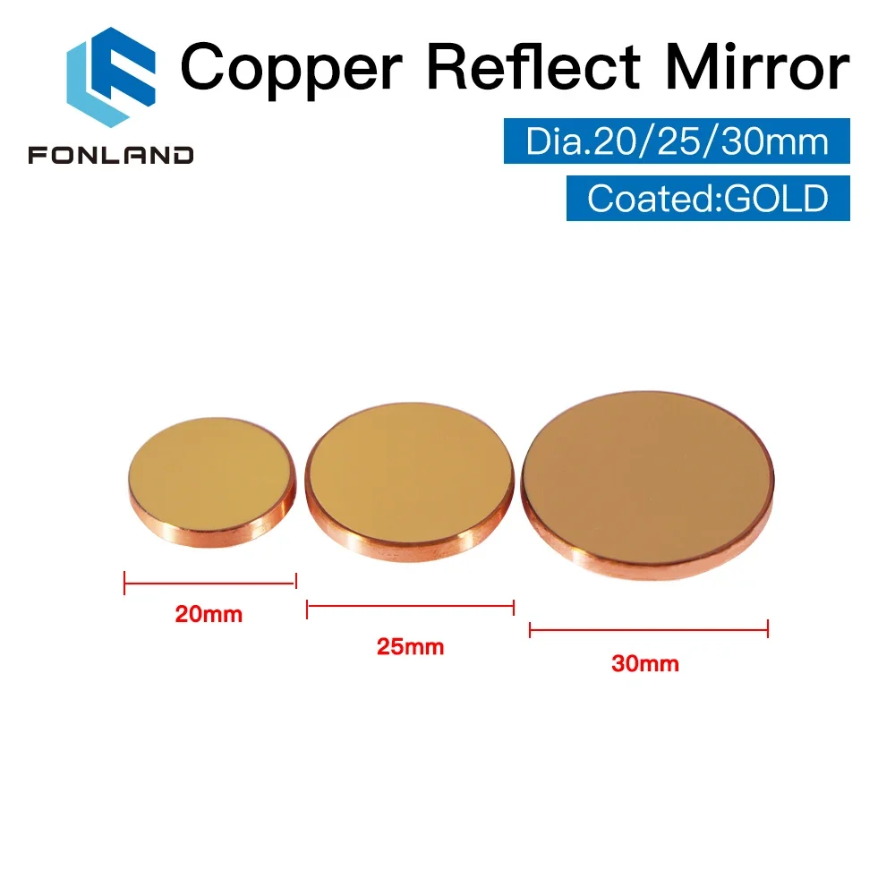 3pcs Fonland Copper Reflect Mi - Industrial Laser Cutter recension och pris