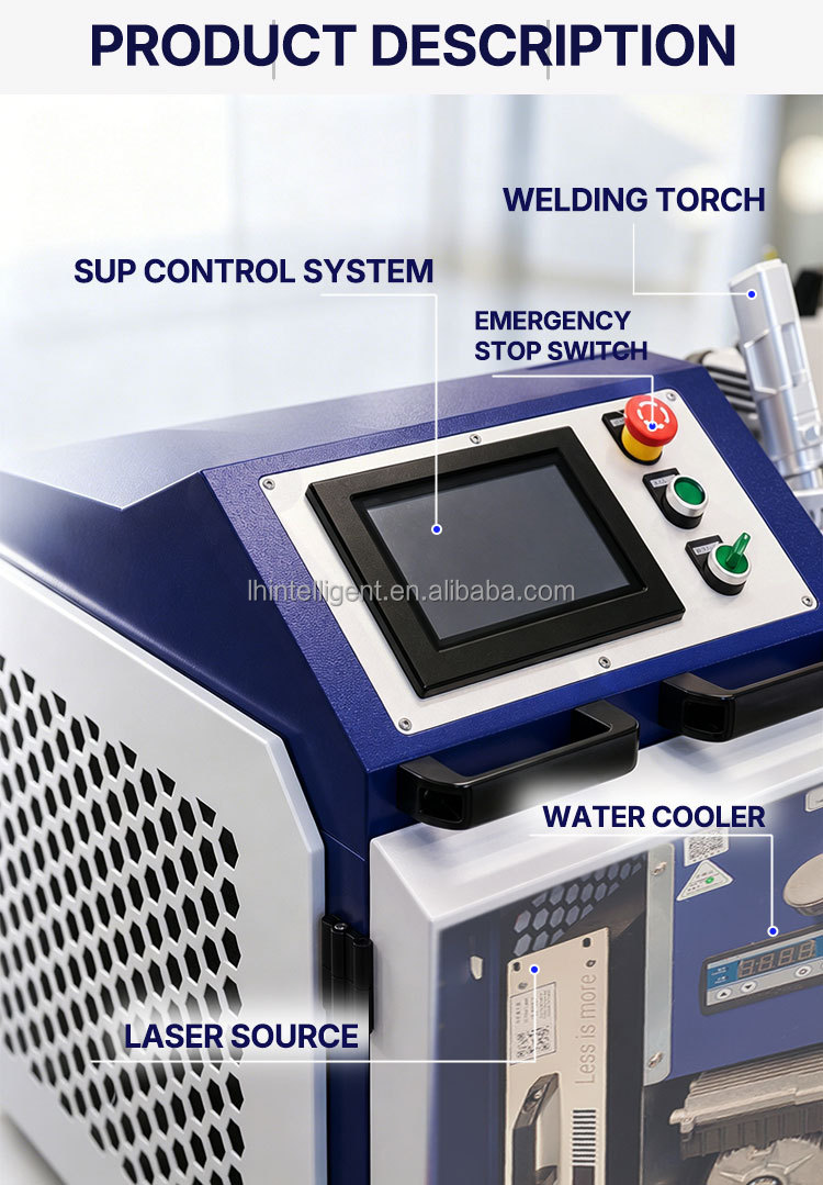Portable Laser Cleaning Machin - Industrial Laser Rust Remover recension och pris