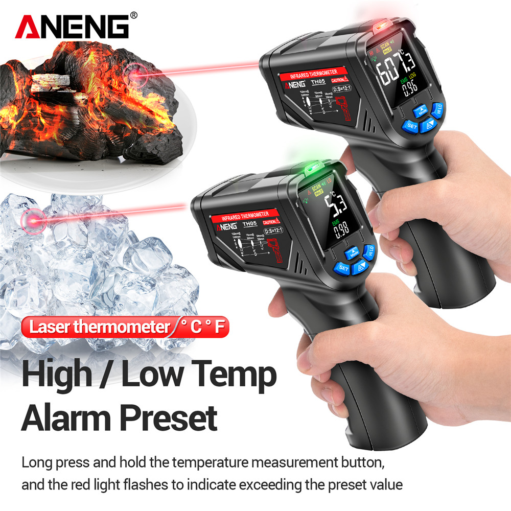 ANENG TH05 Infrared Thermomete - Industrial Laser Temperature Gun recension och pris