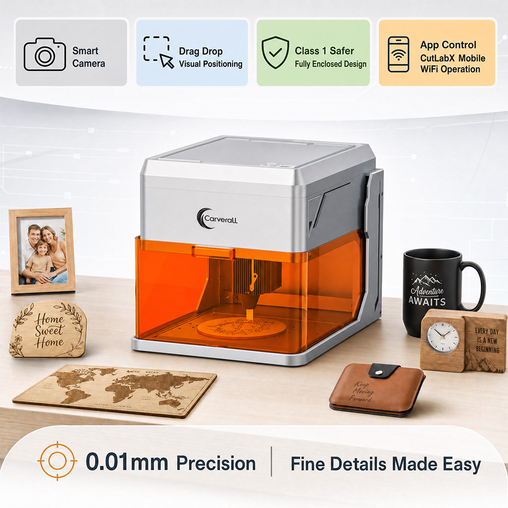Carverall A1PRO 10W Laser Engr - Industrial Handheld Laser Engraver recension och pris