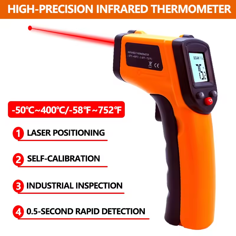 Handheld Infrared Thermometer  - Industrial Laser Temperature Gun recension och pris