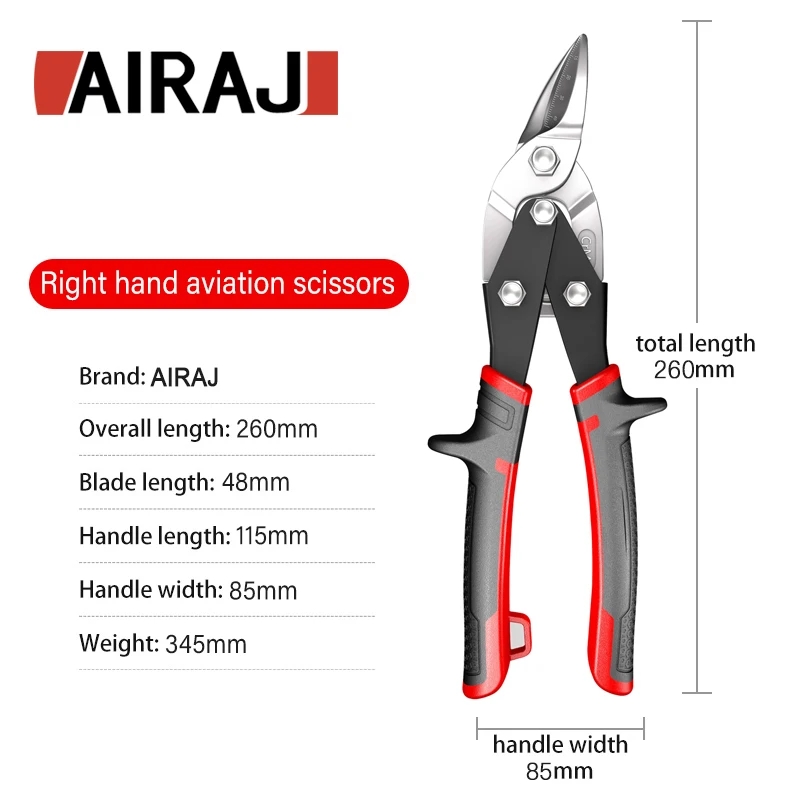 AIRAJ  Aviation Scissor Tin Sn - Industrial Laser Cutter recension och pris