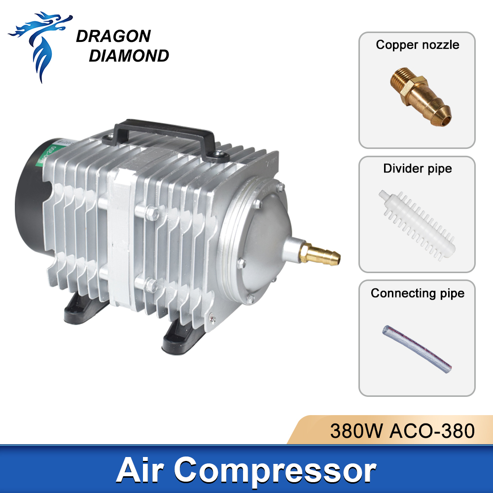 Air Compressor 380W 220V 280L/ - Air Assist Pump Laser recension och pris