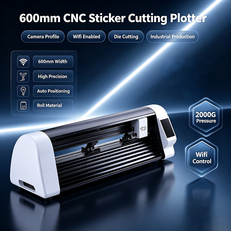 600mm CNC Laser Sticker Cuttin - Industrial Laser Cutter recension och pris